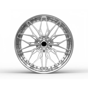 Jante de voiture en alliage forgé personnalisé 2 pièces 5x114.3 18-24 pouces Jantes de voiture Nouveau quantité minimale de commande en aluminium <span class=keywords><strong>4</strong></span> pièces - Product Image 2