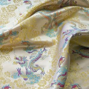 Mode style chinois Xianglong imitation Song brocart Qipao rétro <span class=keywords><strong>tissu</strong></span> teint <span class=keywords><strong>en</strong></span> fil pour robe - Product Image 3