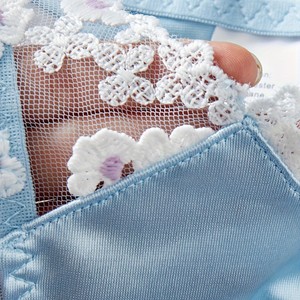 日本の成熟したエキゾチックなランジェリー、刺繍の花柄下着、透かし彫りのツーピースランジェリーセット（女性用） - Product Image 4