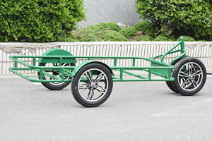 Rimorchio da carico rimorchio per trasporto merci per bici accessori per bici elettriche rimorchio per biciclette per impieghi gravosi - Product Image 3