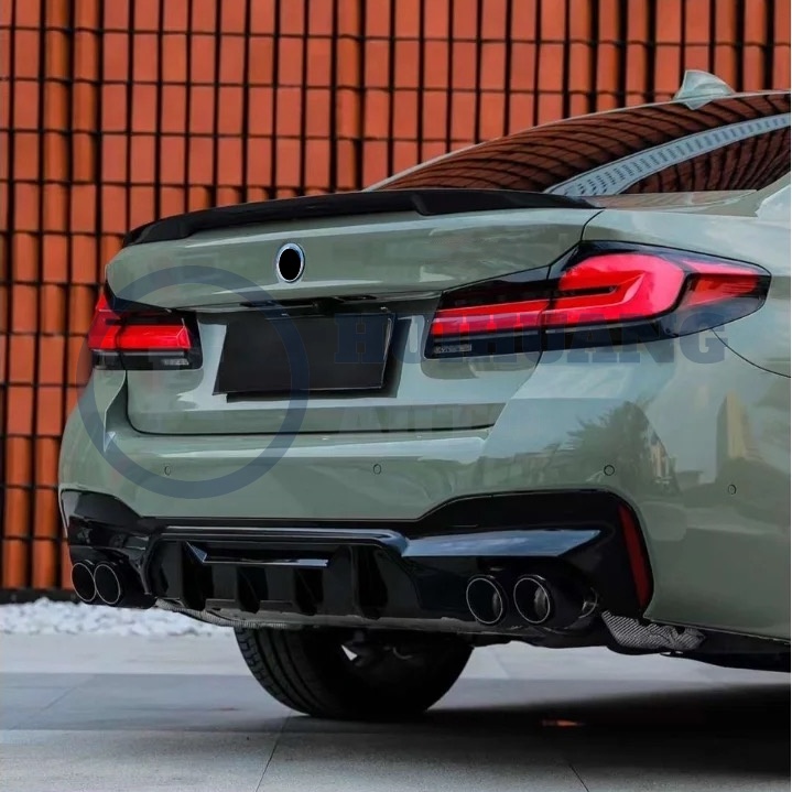 bmw g30 5 series lci carbon bumper inserts