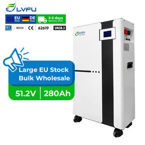 Sistema de Batería Solar para el Hogar LVFU LFF51280 51.2V 15KWh 16KWh 280Ah LiFePO4 de Pie - Product Image 1