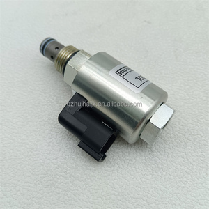 Vanne solénoïde de moteur d'excavatrice 12V 24V 211-2092, vanne solénoïde de pompe hydraulique 2112092 pour pompe principale 924G 924GZ 924H - Product Image 1