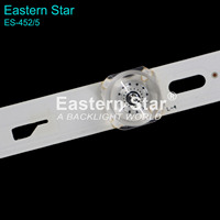 شريط إضاءة LED طراز ES-452 JS-D-JP32EU-051EC (70227) R72-32D04-025 (E32UK/UP1000) 533.45*15.0*1.0T لتلفزيون Aa Anzo 32cs6000 إضاءة خلفية LED