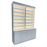 nails polish rack wall with led light – Smart Storage Solution
