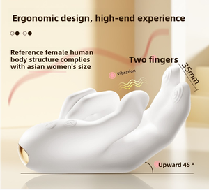 Vibratore a Dito Dorato per Punto G con Pulsante, Leggero, per Orgasmo Clitorideo Femminile, Masturbatore Divertente, Prodotto per Adulti - Product Image 5