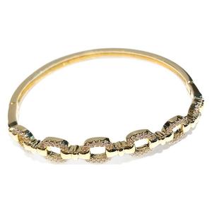 Gold And Silver <b>Copper</b> <b>Bracelet</b> Micro Insert Party Jewelry B288 - Product Image 5