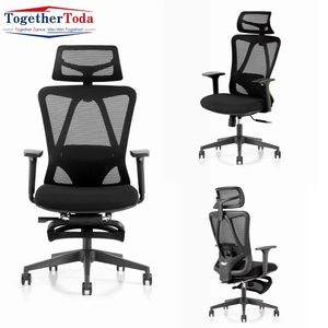 High-End Contemporary Nordic Design Swivel <b>Office</b> <b>Chair</b> with Ergonomic Adjustments and Mesh Seat Modern Style - Product Image 2
