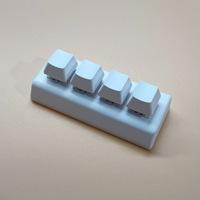 Clavier mécanique miniature personnalisé, portable, sans fil, connexion USB 2.4G pour bureau, jeux, fonction de copie et de collage