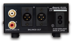 JR SOUND AB-202 Square <b>XLR</b> Unbalanced Balanced Converter High Fidelity <b>Microphone</b> Amplifier Mono Output 1-Channel Tabletop Mount - Product Image 2