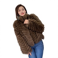Nouveau Manteau Court en Fourrure de Renard pour Femme Automne 2026, Style Coréen, Design à Poils Denses, Flatterant pour la Silhouette, Poncho en Fourrure Vintage Tendance