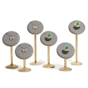 ชุดจัดแสดงเครื่องประดับโลหะสีขาวคุณภาพสูง งานแฮนด์เมด ยี่ห้อจินสกี้ แท่นวางแหวนสุดหรู สำหรับร้านค้า - Product Image 2