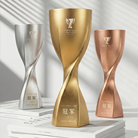 Trophée en résine de style durable et créatif 2026, personnalisé pour récompenser les employés exceptionnels, trophée commémoratif haut de gamme