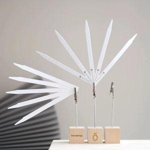 Support vertical portable léger pour étiquettes <span class=keywords><strong>de</strong></span> prix, clips d'affichage en bois massif pour pâtisseries, boulangeries, fleuristes - Product Image 6