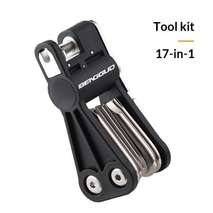 Kit d'outils portable professionnel en acier allié 18 en 1, le mieux noté, <span class=keywords><strong>multi</strong></span>-outils pour vélo, camping et voyage - Product Image 3