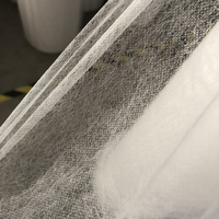 Tissu non tissé en polypropylène (PP) de 9 grammes, imperméable et thermocollant avec mémoire de forme pour la couture, la découpe de vêtements et l'utilisation dans les compartiments de lit.