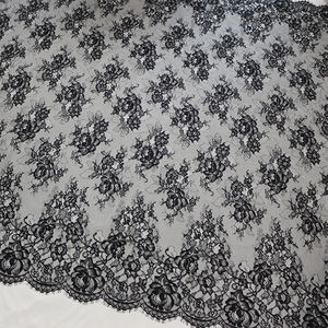 قماش دانتيل شانتيلي فرنسي فاخر عالي الجودة بتصميم مخصص من المصنع لفساتين السيدات - Product Image 2