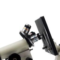 Microscope 2000x monocular straight tube with glass slide optical microscope science toy biology class