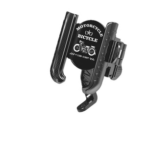Motorcycle Phone Holder Rearview <b>Mirror</b> Mount Umbrella Mount Shake Proof Mechanical Double Lock 360 Rotation for Bicycle E Bike - Product Image 1
