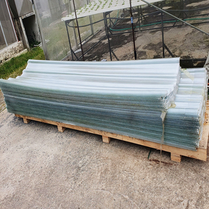 1.2 मिमी 1.5 मिमी पारदर्शी छत शीट फाइबर ग्लास 50 मीटर/रोल में स्पष्ट शीट्स - Product Image 5