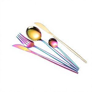 Juego de Cubiertos Portátil Ecológico Coreano de Acero Inoxidable 304, Reutilizable, con Palillos, Cuchara, Tenedor y Cuchillo de Papel PC - Product Image 2