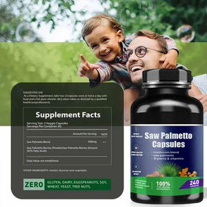 Capsules d'extrait de palmier nain pour la santé de la prostate, marque privée OEM, compléments alimentaires à base de plantes, soutien à la santé masculine - Product Image 2