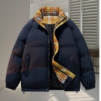 Veste d'hiver décontractée à col montant, épaisse, chaude et respirante, grande taille, personnalisable, vente en gros d'usine