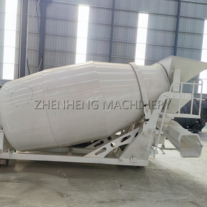 Diesel Concrete Truck <span class=keywords><strong>Mixer</strong></span> Zement misch wagen Hydraulik system 4 m3 Selbstlader <span class=keywords><strong>Mixer</strong></span> Anhänger mit Trichter - Product Image 6