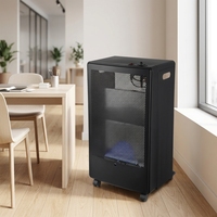 Harga Pabrik Pemanas Ruangan Propana Api Biru 13000 BTU Gas Portabel untuk Ruang Tamu, Patio, Kamar Mandi, Hemat Energi