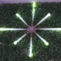 Feux d'artifice LED d'extérieur pour Noël et le Nouvel An, décoration en verre étanche IP65