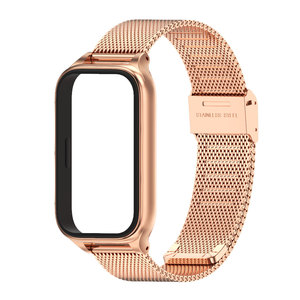 Mijobs Nueva Correa Pulsera Inteligente de Acero Inoxidable para <span class=keywords><strong>Mi</strong></span> <span class=keywords><strong>Band</strong></span> 9 8 Active Redmi <span class=keywords><strong>Band</strong></span> 3 <span class=keywords><strong>2</strong></span> - Product Image 3