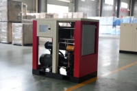 RTTW Chine Pompe à air à vis 7.5kw 11kw 15kw 22kw Silencieux 8 Bar 10 Bar Pression Faible Bruit PMC Compresseur d'air rotatif à vis