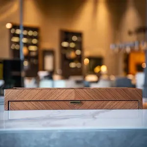 กล่องปากกาลิ้นชักใส่ปากกาแบบกำหนดเองของขวัญงานใหม่กล่องจัดเก็บปากกาสำหรับโต๊ะทำงาน - Product Image 5