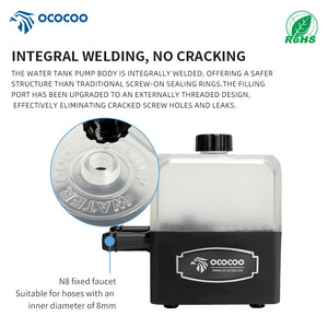 Ococoo OC-300T-12V tất cả-trong-một im lặng chất lỏng làm mát bơm với 4pin kết nối 5 Điện áp <span class=keywords><strong>CPU</strong></span> làm mát cho Diy máy tính PC Trường hợp sử dụng - Product Image 6