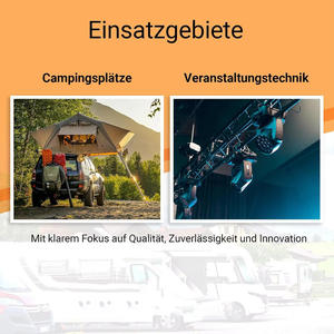 Câble adaptateur CEE 3 broches 230V 16A prise H07RN-F vers raccord CEE avec capuchon de protection pour Camping caravane <span class=keywords><strong>bateau</strong></span> puissance GONGPAI HUBEI - Product Image 4