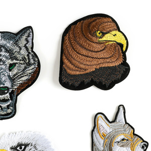 Wholesale Embroidery Designer Iron <b>On</b> Animal Eagle Nfl Teams <b>Sew</b> <b>On</b> <b>Patches</b> Chicago Bears Jersey <b>Patch</b> - Product Image 5