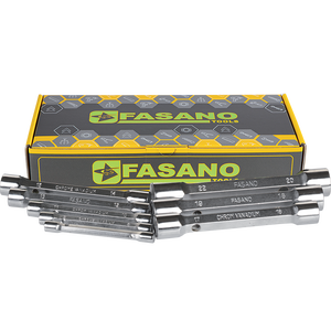 Fasano Socket Wrench Set <b>Chrome</b> Vanadium 8-22mm Automotive Repair Tools - Product Image 1