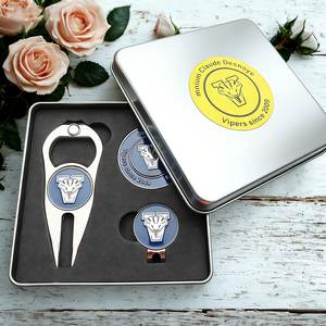 Set de Regalo de Golf del Mejor Fabricante, Herramienta Profesional para Reparar Divots con Grabado Personalizado, Moneda de Golf Personalizada, Ficha de Póker, Marcador de Pelota de Metal Personalizado - Product Image 6