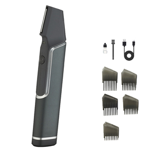 C & C تصميم جديد قابل للتعديل طول صفر فتل USB قابلة لإعادة الشحن آلة تشذيب الشعر الرجال - Product Image 6