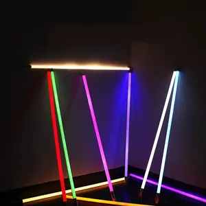 30cm floresan tüp Suppliers-Amazon 2021 sıcak üretim T8 led tüp işık RGB renk floresan tüp aydınlatma neon lamba sahne dekorasyon