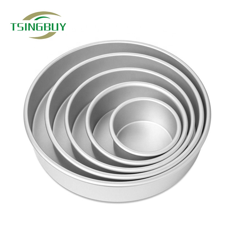 Анодированная Алюминиевая прямая или коническая круглая форма для выпечки