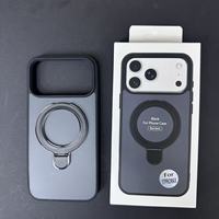 Coques de téléphone iPhone 18promax 18pro avec anneau magnétique, design simple, anti-chute, protection intégrale, vente en gros