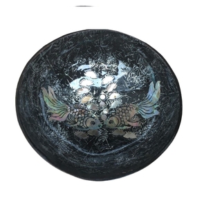 Best Seller Handmade Eggshell Lacquer Bowl Luxury Decorative Serving Bowl Natural <b>Lacquerware</b> <b>Vietnam</b> Craft - Product Image 1