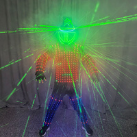 Kostum Robot LED Stilts Walker untuk Pertunjukan Panggung, Karnaval, Festival, Pesta, DJ, dengan Lampu, Harga Pabrik