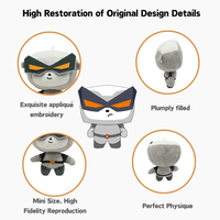 Peluche OEM personnalisée, poupée anime en peluche sur mesure pour figurines de marque, jouets en peluche anime