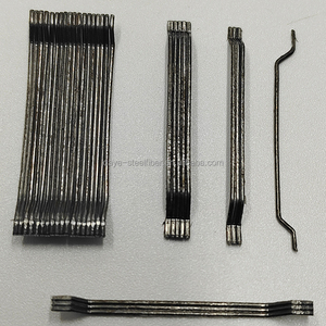 Fibre d'acier collée sertie de 0.55/30mm <span class=keywords><strong>pour</strong></span> revêtement de tunnel en béton dalles supportées au sol - Product Image 2