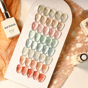 AILANUO Vernis à ongles effet œil de chat dégradé or 8 couleurs 15 ml, gel effet œil de chat, dissolvant pour vernis gel, sans TPO, sans Hema, OEM ODM, gel néon - Product Image 3