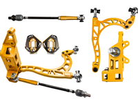 Kit de châssis avant et de réglage d'angle pour Nissan Cefiro A31, bras de suspension inférieurs réglables, rotules de direction, biellettes de direction, plaques de réglage de carrossage