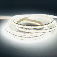 Guirlandes lumineuses LED COB avancées 5mm flexibles 3000K 4000K 6000K 400 LED/m 12V découpables CRI élevé >90 8W/m IP20 10m/rouleau Utilisation intérieure