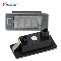 Mini feux de plaque d'immatriculation super lumineux, étanches, homologués E4, Canbus, pour BMW E88 E82 F22 F45